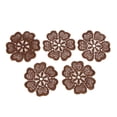 thumbnail image 1 of 5 piezas de s de costura con apliques de flores bordadas para manualidades DIY Jeans marrón Hugo Remiendo de la flor bordada, 1 of 7