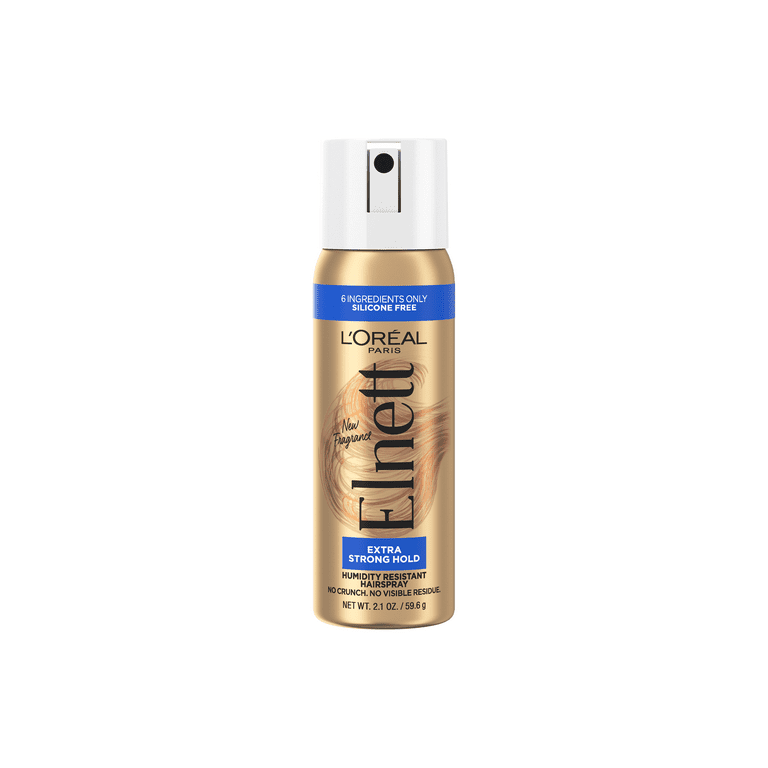 L'Oreal Elnett Satin Extra Strong Hairspray, Humidity 2.2 fl oz - Walmart.com