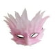thumbnail image 3 of Máscara de disfraz para mujer, accesorio de maquillaje para cosplay, máscara de Halloween para fiestas y carnaval. Rosa, 3 of 9