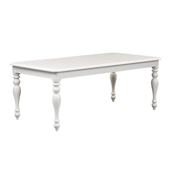 Liberty Furniture Industries Summer House Oyster White Rectangular Leg Table