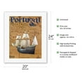 thumbnail image 2 of Portugal - Portuguese Caravel Ship - Vintage Travel Poster c.1969 - Fine Art Rolled Canvas Print 16in x 20in, 2 of 4