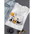 thumbnail image 3 of Witchy Mischief Collection A. T-Shirt Women -Jennifer Paxton Parker Designs, Female Medium, 3 of 4