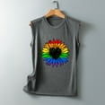 thumbnail image 4 of Chaleco estampado para mujer del Día de la Independencia, blusa de verano para niñas adultas Pompotops  FGAJ13541, 4 of 5