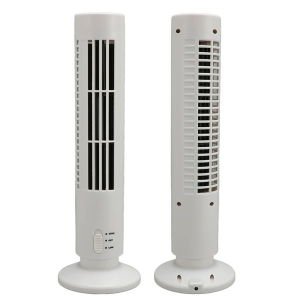 Ventilador De Escritorio De Mini Torre, Ventilador De Torre De Enfriamiento De Escritorio De Bajo Ruido Sin Cuchillas, Alimentado Por USB, Para La Casa De La Oficina Del