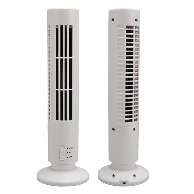 Ventilador De Escritorio De Mini Torre, Ventilador De Torre De Enfriamiento De Escritorio De Bajo Ruido Sin Cuchillas, Alimentado Por USB, Para La Casa De La Oficina Del