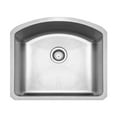 thumbnail image 2 of Whitehaus Brushed Stainless Steel Chefhaus Series Single Bowl Undermount Sink, 2 of 2