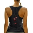 thumbnail image 4 of Fznquz Sleeveless Tube Tops for Women Crew Neck Racerback Athletic Casual Fashion Halter Tank Tops for Women, 4 of 6