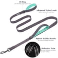thumbnail image 3 of Correa para perro VIVAGLORY Traffic Handle acolchada, suave y reflectante, color gris, 3 of 6
