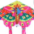 thumbnail image 2 of 90x50cm Paño brillante Cometa de mariposa colorida Cometas plegables para exteriores (A) JShteea  libre de BPA, 2 of 9