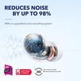 thumbnail image 2 of Soundcore by Anker Space A40 Auto-Adjustable Active Noise Cancelling Wireless Earbuds, Reduce Noise by Up to 98%, 50H Playtime, Comfortable Fit, App Customization, Wireless Charge (White), 2 of 5