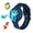Blue, variant on AirTag Wristband for Kids - Adjustable Silicone Bracelet with 4 Replaceable Cartoon Patterns Waterproof Tracker Holder Compatible with Apple AirTag Accessories