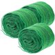 thumbnail image 1 of Embroidered Lace Ribbon Trim 3Pcs Fabric Accessory for Scrapbook Gift Wrap Bridal Wedding Green Decor, 1 of 4