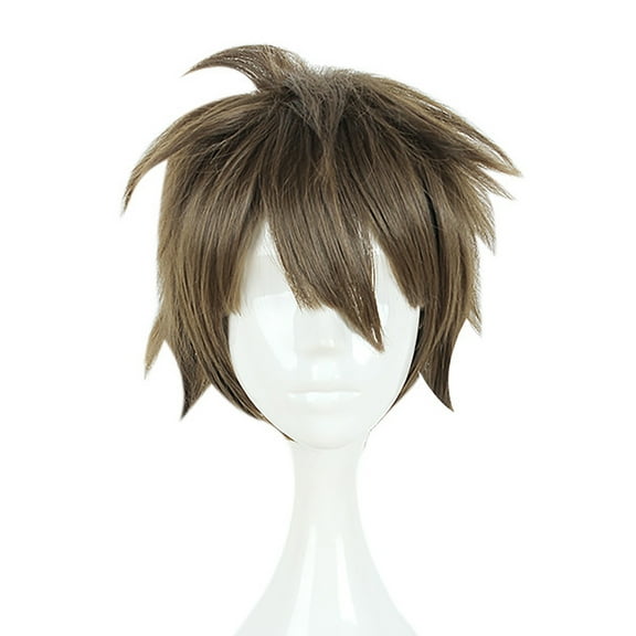 Unique Bargains Wigs for Women 12" Blonde Wigs with Wig Cap