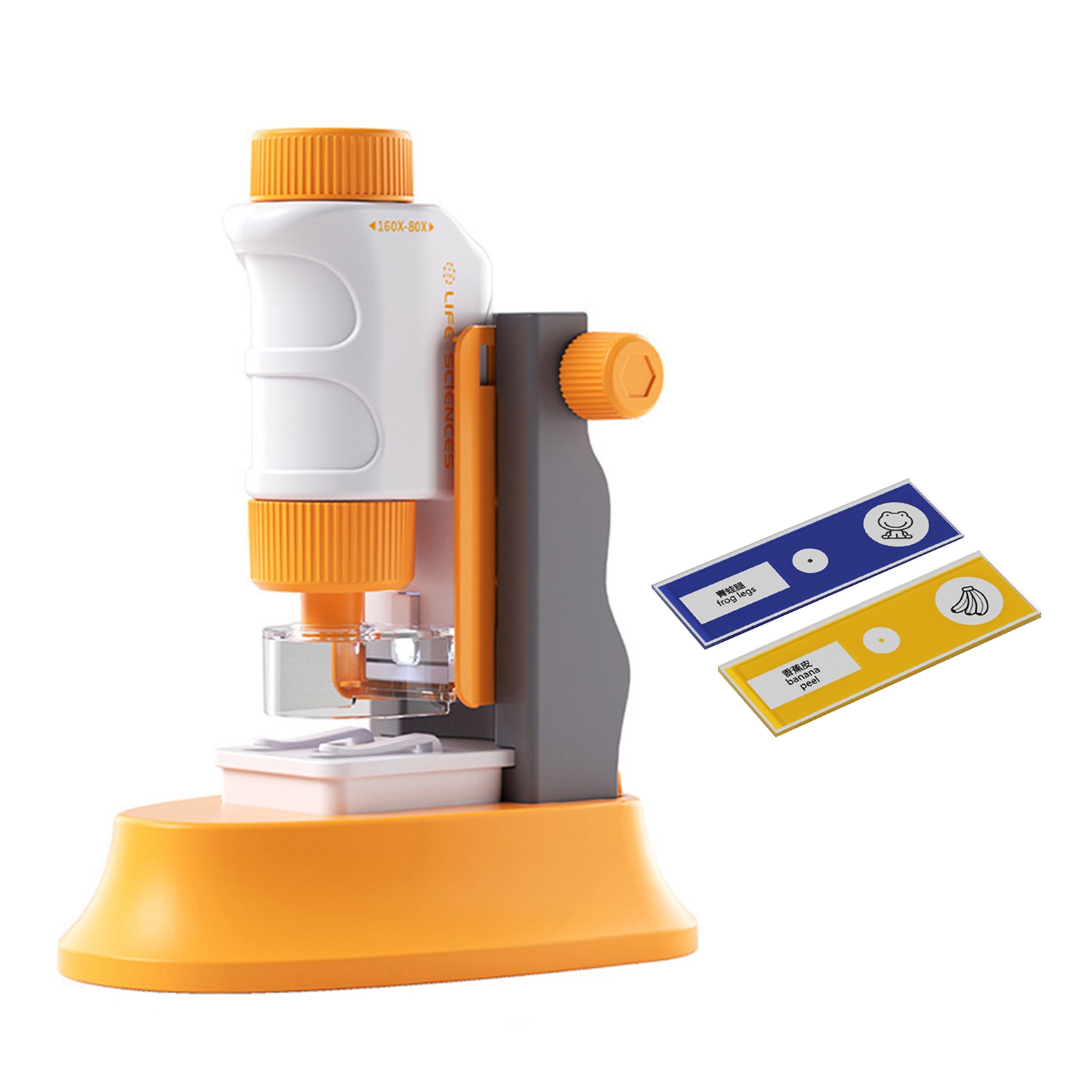 DoubleYi Handheld Microscope 1 Set Learning 80160 Stepless Focusing