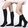 thumbnail image 6 of Women's Fuzzy Long Socks Fluffy Winter Plush Leg Warmers Winter Warm Knee Socks Thermal Socks, 6 of 6