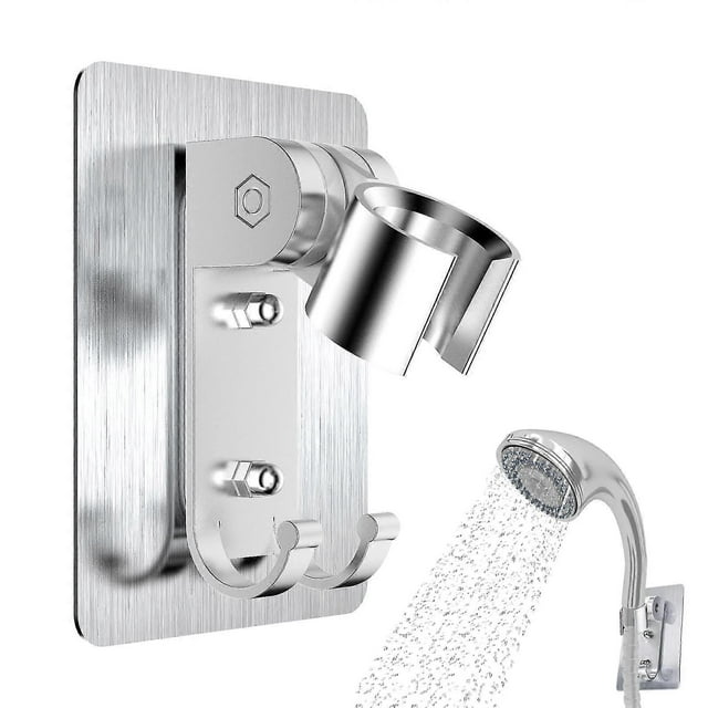 2023 - Shower Holder, Adjustable Shower Holder, Hand Shower Holder, No Need Replacement for No Drilling Han