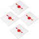 thumbnail image 4 of KAKOWELY 4 piezas de hilanderos transparentes para juegos de matemáticas con flecha giratoria para juegos de fiesta y enseñanza., 4 of 5