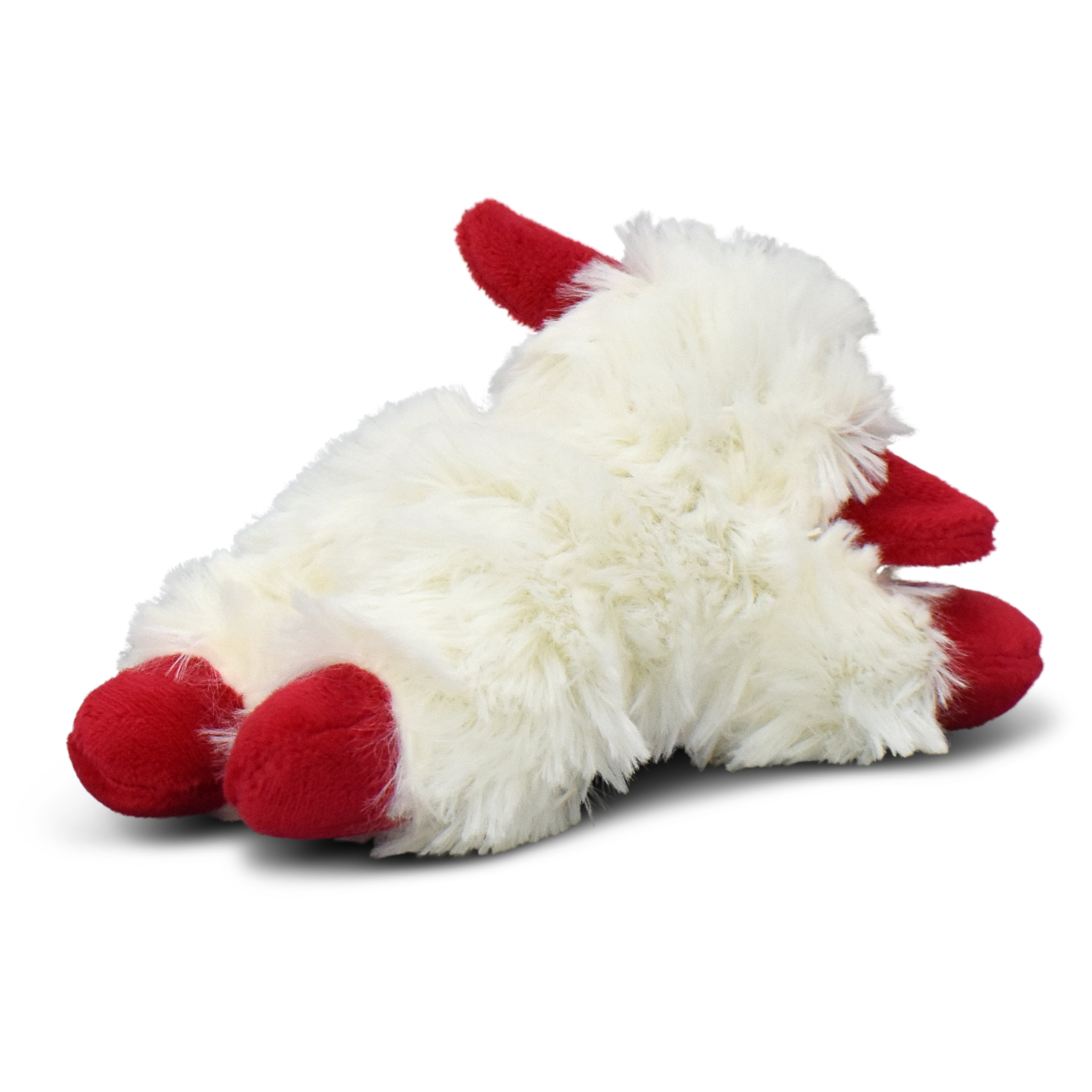 (5 pack) Multipet Lamb Chop Plush Dog Toy, Small