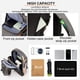thumbnail image 3 of Mochila bandolera HOXSURY USB antirrobo impermeable gris 17 cm x 7 cm x 31 cm, 3 of 7