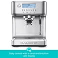 thumbnail image 6 of CASABREWS Ultra Semi-Automatic Espresso machine: 20 Bar, Stainless Steel, Milk Frother, Temperature Control - Americano, Latte, Cappuccino, 6 of 8