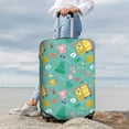 thumbnail image 7 of Fuzoiu Happy Summer Print Suitcase Cover,Washable Luggage Covers for Suitcase,Elastic Luggage Protector Cover,Scratch Resistant Travel Suitcase Covers-Medium, 7 of 7
