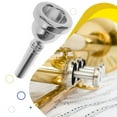 thumbnail image 4 of Boquilla de trombón Alto 12C Toystoory Accesorios para instrumentos musicales Plata, 4 of 6