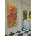 thumbnail image 5 of Marmont Hill "Floral Frenzy Red III" Painting Print on Canvas, 5 of 7