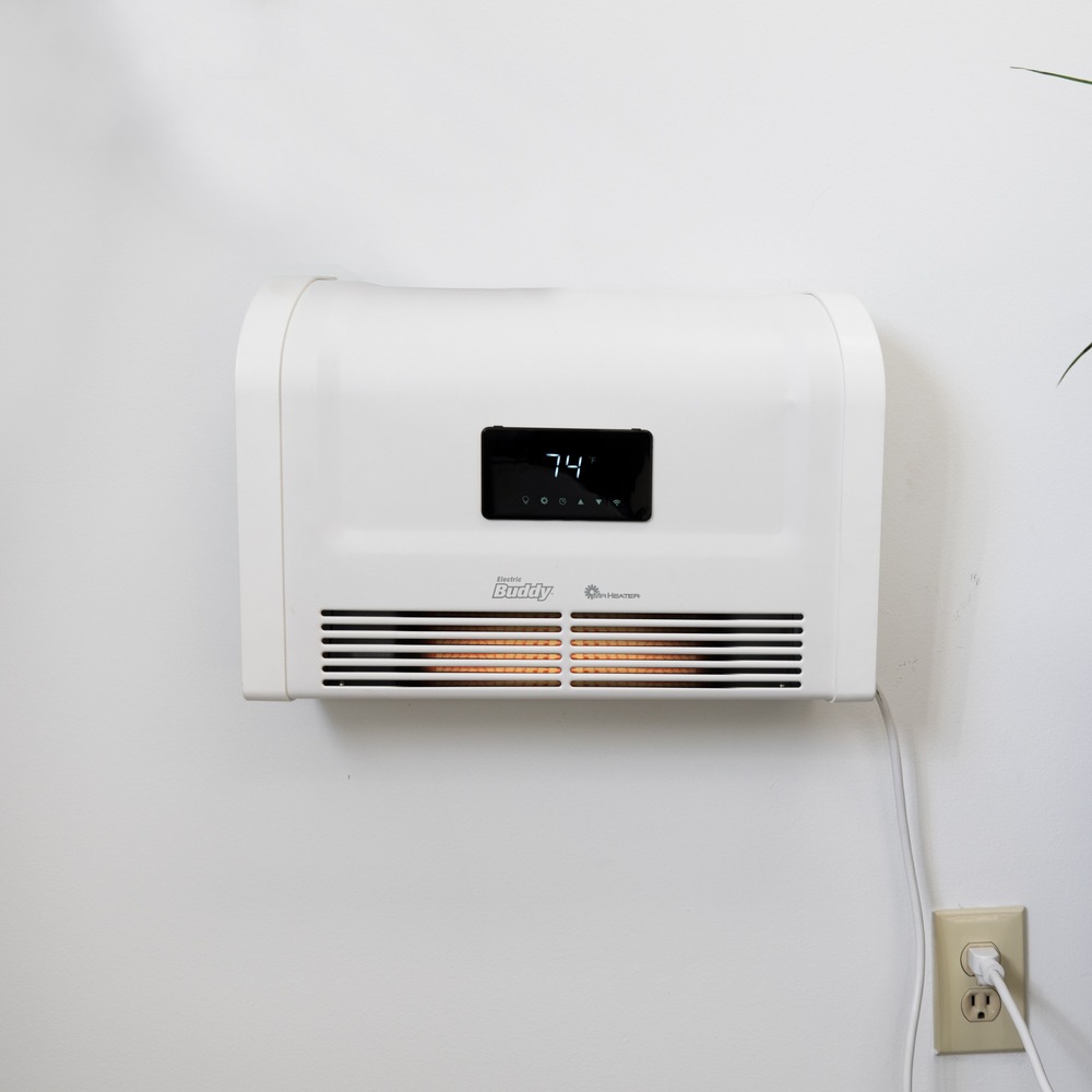 Mr. Heater F236330 120V Wall Mount Corded Electric Buddy Heater -  Walmart.com