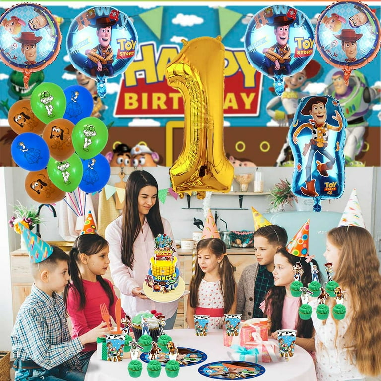 Toy Story 4 Party Table Decoration Set - Centerpieces For Birthday & Theme Parties