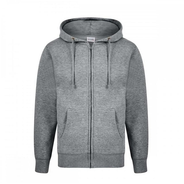 Casual Classic - Sudadera con cremallera para hombre (Gris Sport)
