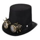 thumbnail image 1 of Steampunk, sombrero Punk Retro con gafas extraíbles, sombrero de Jazz, sombrero Steampunk para vacaciones, Cosplay, artículo novedoso, 1 of 7
