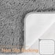 thumbnail image 4 of Alfombra de baño LOCHAS de microfibra gris, 60 x 180 cm, absorbente, 4 of 7
