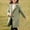 Green, variant on FSYBOA Girls Wool Bland Coats Size 10-12, Mid Length Warm Single Breasted Long Sleeve Winter Outerwear Pink