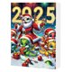 thumbnail image 2 of 2025 Christmas Countdown Calendar Cute Acrylic Decoration Holiday Gifts Box For Family And Friend, 2 of 5