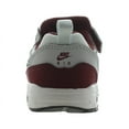 thumbnail image 3 of Nike Air Max 1 EasyOnInfant/Toddler Shoes Size 4, Color: White/Dark Team Red Heather/Pure Platinum/Black, 3 of 5