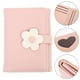thumbnail image 3 of KAKOWELY Cartera pequeña con flores, de tres pliegues, de piel sintética, tarjetero, monedero para niñas y mujeres., 3 of 5