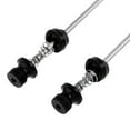 thumbnail image 3 of 2pcs Bike Cycling Wheel Hub Skewers Axle Durable Colour 5 Finish in a Wide Color Range - Black, 3 of 9