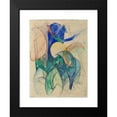 thumbnail image 2 of Franz Marc 15x18 Black Modern Framed Museum Art Print Titled - Mandrill (1913), 2 of 5