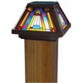 thumbnail image 1 of Inglenook 6x Stain Glass Post, 1 of 1