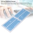 thumbnail image 4 of 132 Key Russian Keyboard Keycap, Matte Keycap, OEM Profile, Compatible with Most 61 62 64 68 84 87 104 108 Key Mechanical Keyboards, Easy Installation, 4 of 7