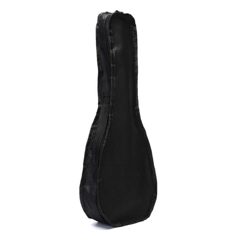 21 Inch Black Ukulele Bag Soft Case Bag Single Shoulder Backpack Padded QH 