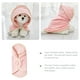 thumbnail image 5 of BRIGHTFUFU Albornoz para mascotas Toalla de baño absorbente de secado rápido para perros Toalla de ducha flexible para gatos, 5 of 7