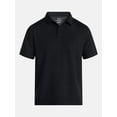 thumbnail image 5 of George Men's and Big Men's Double Knit Polo Shirt with Short Sleeves, Sizes S-5XL, 5 of 5