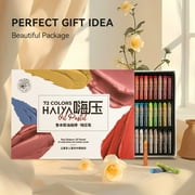 Paul Rubens Oil Pastels Set, 72 Colors HAIYA Artist Soft Oil Pastels Vibrant and Creamy, Pastels Art Supplies for Artists, Beginners, Students