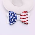 thumbnail image 2 of Zanarzt Hair Bows for Baby Girls Hair Bow Flag Bowknot 4th Of July Hair Bow Pin Bow Hair Hairpins 250 Anniversary USA Hair Bow Clips White,3-12 Years, 2 of 7