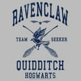 thumbnail image 2 of Girl's Harry Potter Ravenclaw Quidditch Seeker Graphic Tee Athletic Heather X Small, 2 of 5
