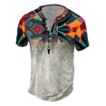 thumbnail image 5 of Mens T-Shirts Summer Fashion Casual Fasten 3D Digital Printing T Shirt Short Sleeve Top Men T-Shirts Graphic, 5 of 9