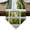 Green, variant on Fall Leaves Table Runner Linen Burlap Table Runner 60 Inches Long Green Tree Leaves Landscape Farmhouse Scenery Dresser Scarves for Kitchen Island Coffee Dining Room Party Holiday Decoration 13"x60"