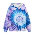 thumbnail image 5 of Nskgu Hoodies for Teen Girls Cute Trendy Tie Dye Long Sleeve Oversized Hooded Sweatshirts Tween Tops Winter Preppy Clothes, 5 of 6