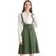 thumbnail image 1 of Vestido General de cintura Elástica con Tirantes Allegra K ejercito verde S, 1 of 6
